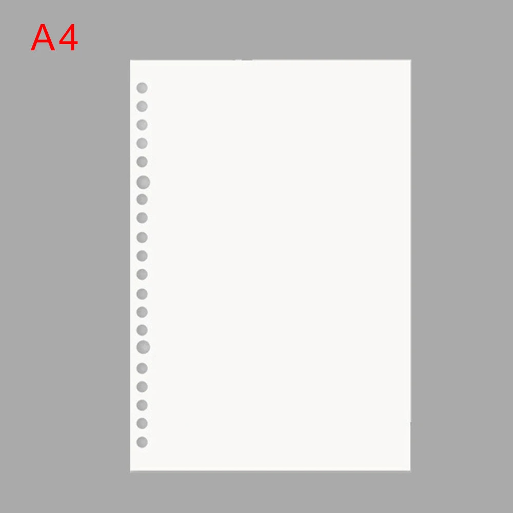 50-Sheet Loose Leaf Paper Set – Multi-Size, Multi-Hole Refill Pages for Binders & Notebooks