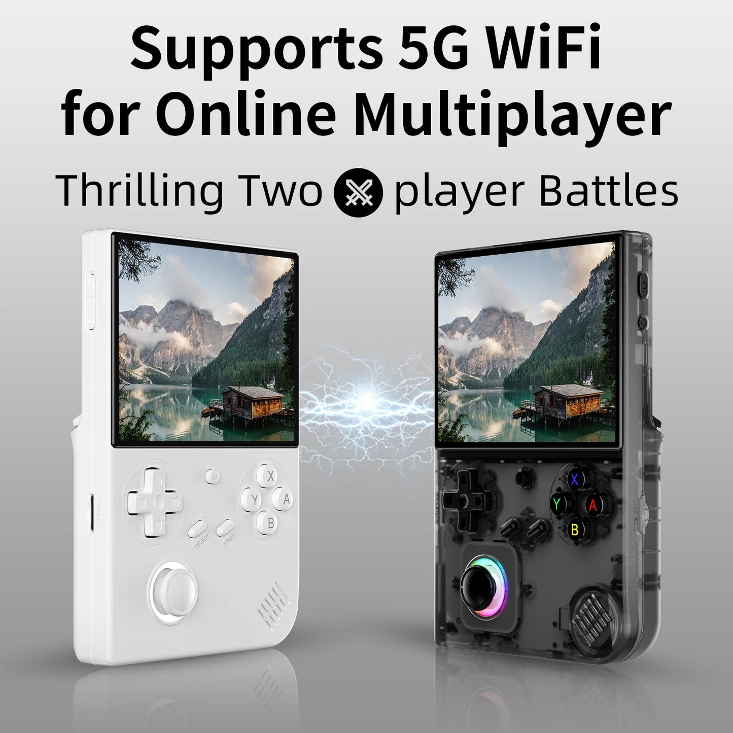 ๐ฎ ANBERNIC RG40XXV Retro Handheld Game Console โ 64-Bit Linux Gaming with 5G WiFi, Bluetooth & HD-Out