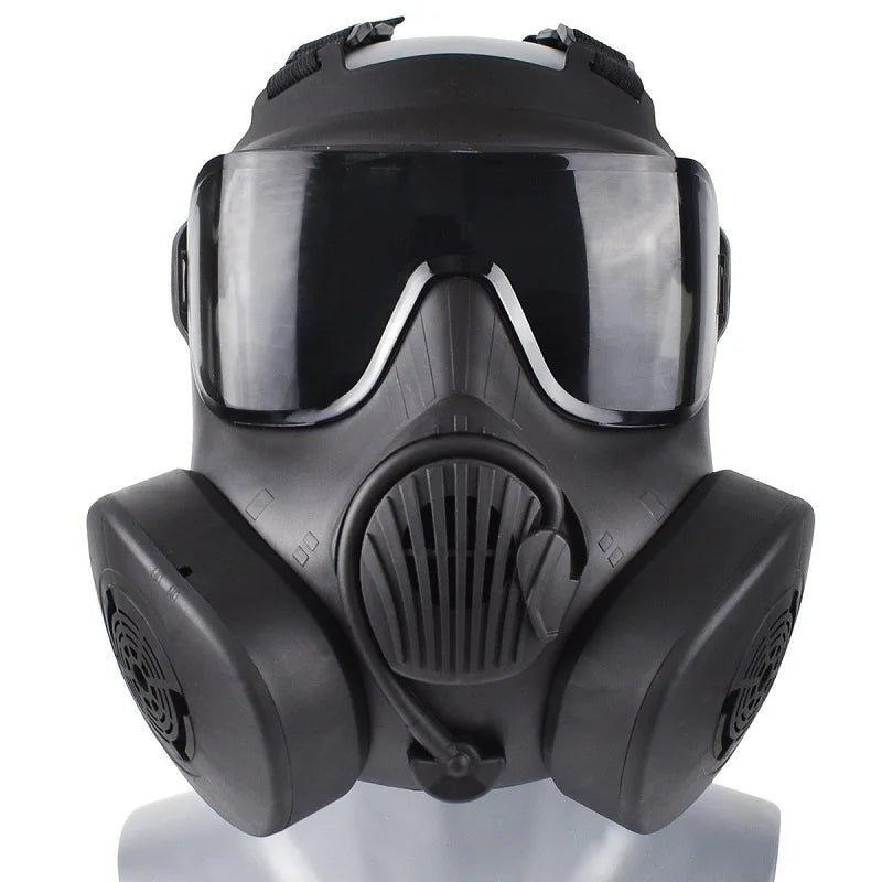 Full Face Tactical Respirator Mask – Protective Airsoft & Outdoor Combat Gear for Shooting, Riding, Hunting & Cosplay