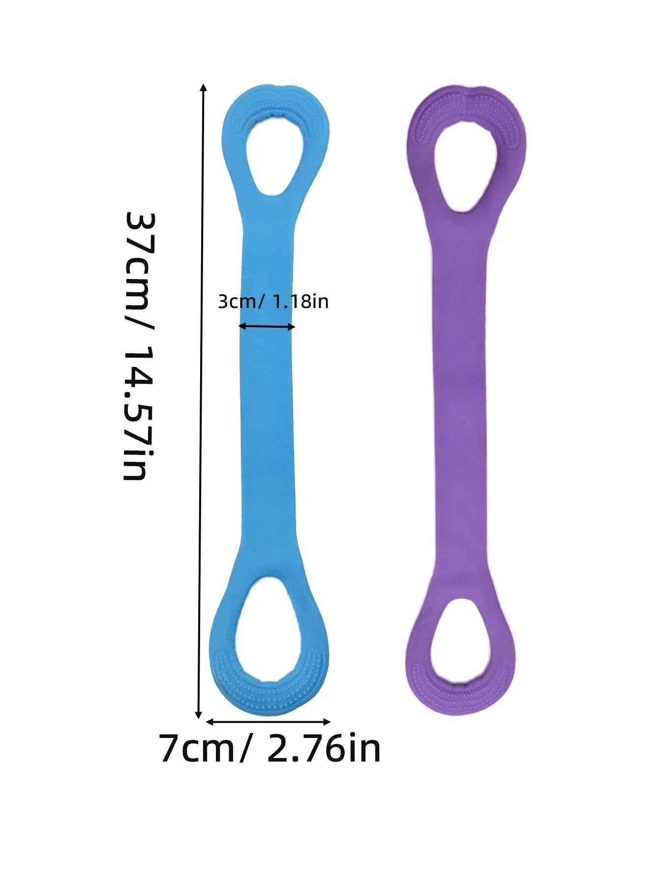 1–3PCS Fitness Stretching Belt Set – 8-Shaped Elastic Puller for Arm, Back & Yoga Training at Home