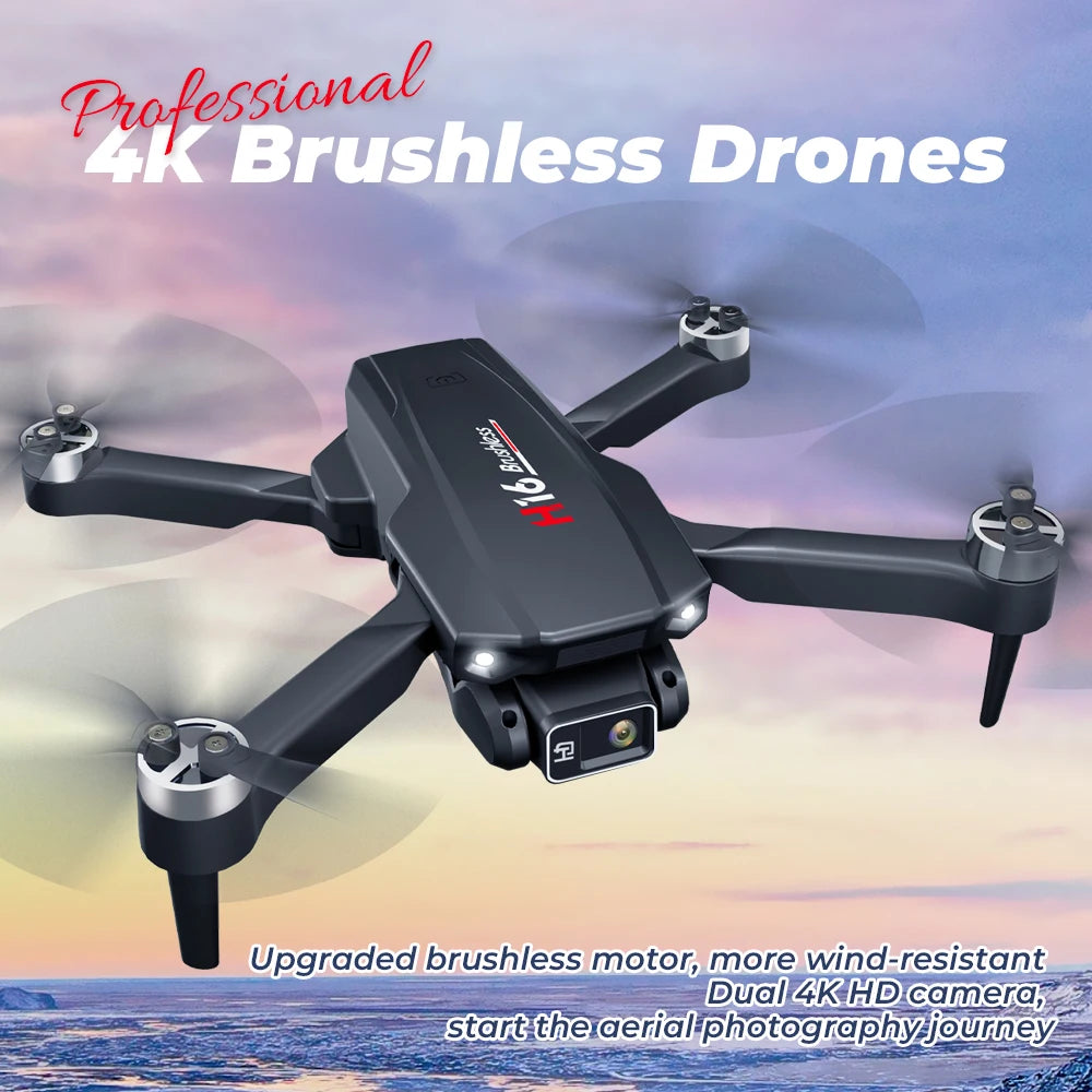 Drone with Camera 4K Adult Drone for Kids Beginner Foldable RC Quadcopter Drone, FPV Mini Drone Transmission with 50Mins Flight
