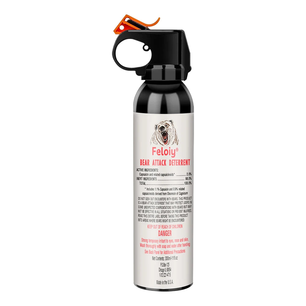 Pepper Spray Bottle with Plastic Case – Self-Defense Tool for Women, Car & Emergency Use
