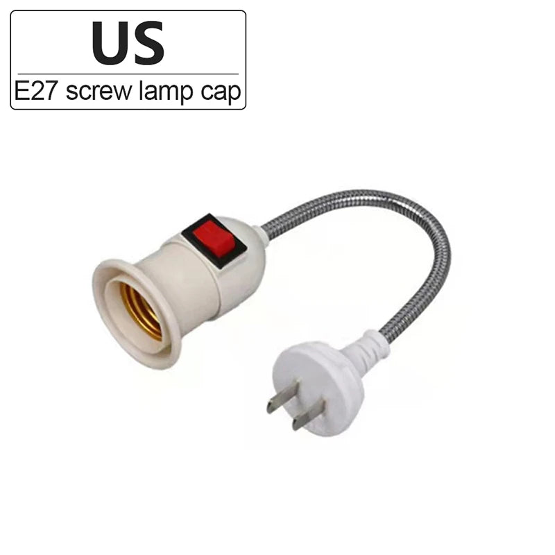 š” Direct Plug-In E27 Lamp Holder with Switch