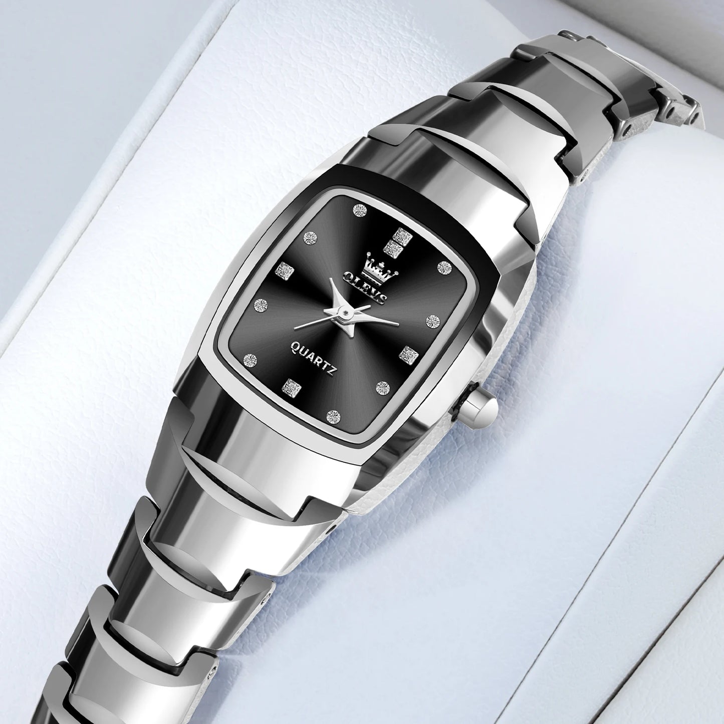 Ladies Waterproof Gold Luxury Watch – Elegant Stainless Steel Quartz Wristwatch Gift
