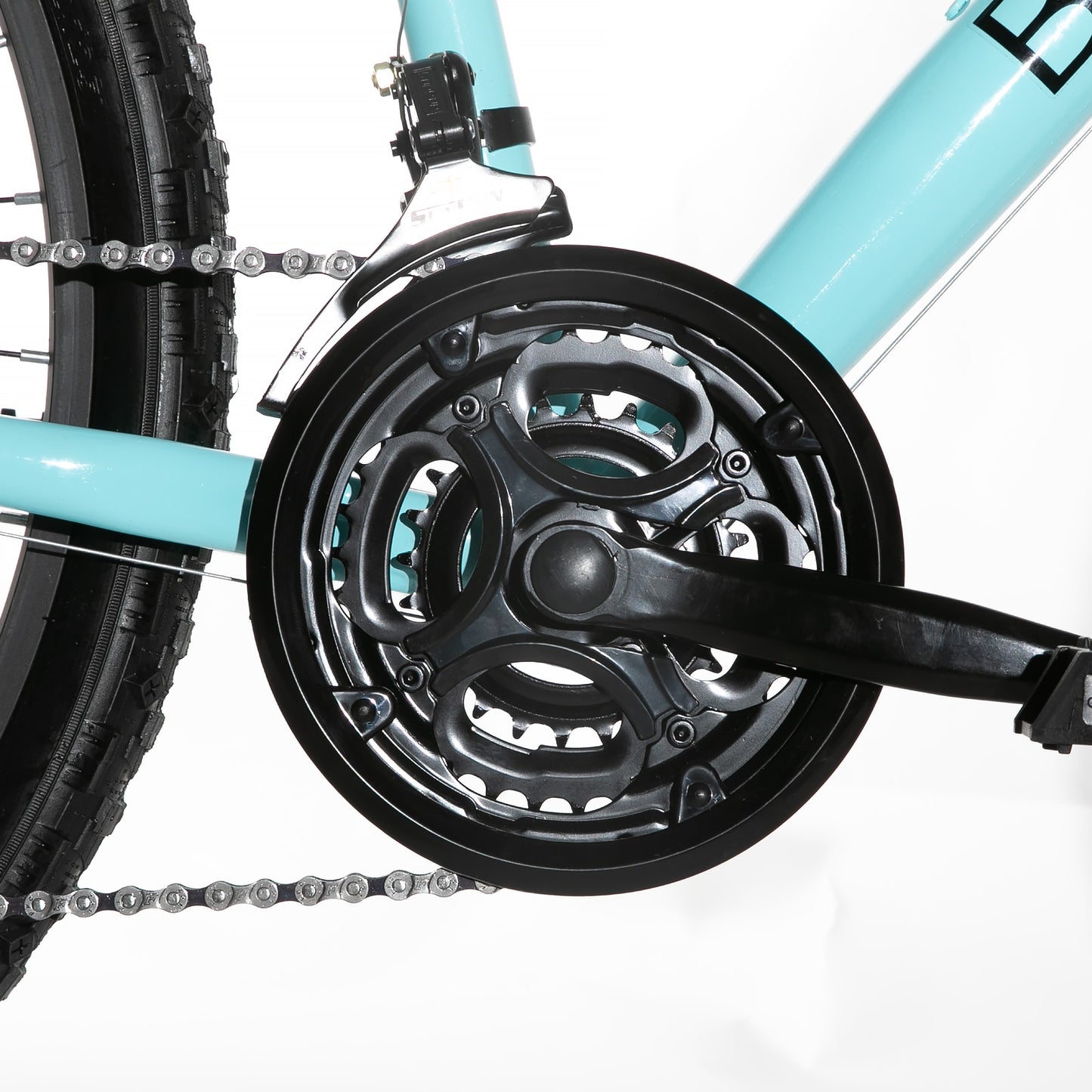 Hit the Trails with the Unisex 26-Inch 21-Speed Twist Shifter Mountain Bike: High-Carbon Steel, Thickened Suspension Fork, and Ideal for Adult Adventures