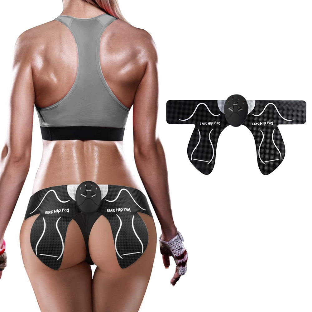 Multi-Functional EMS Hip Trainer: Electric Vibration Muscle Stimulator for Effective Buttocks Toning and Fitness