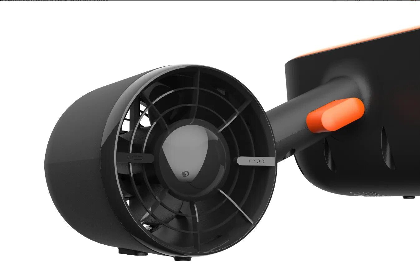 Experience Adventure with the Underwater Scooter Propeller: Electric Diving Motor Fins for Jet Ski Action, Fishing, Snorkeling, and Scuba Exploration