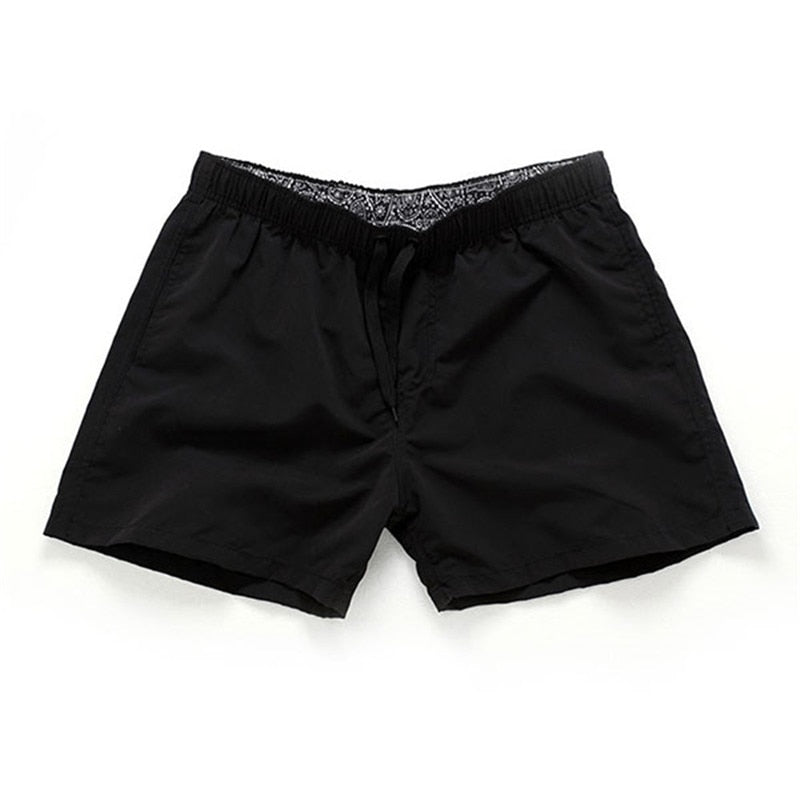 Men's Quick-Dry Swimwear: Beach-Ready Brand Swimsuit Shorts with Convenient Pockets