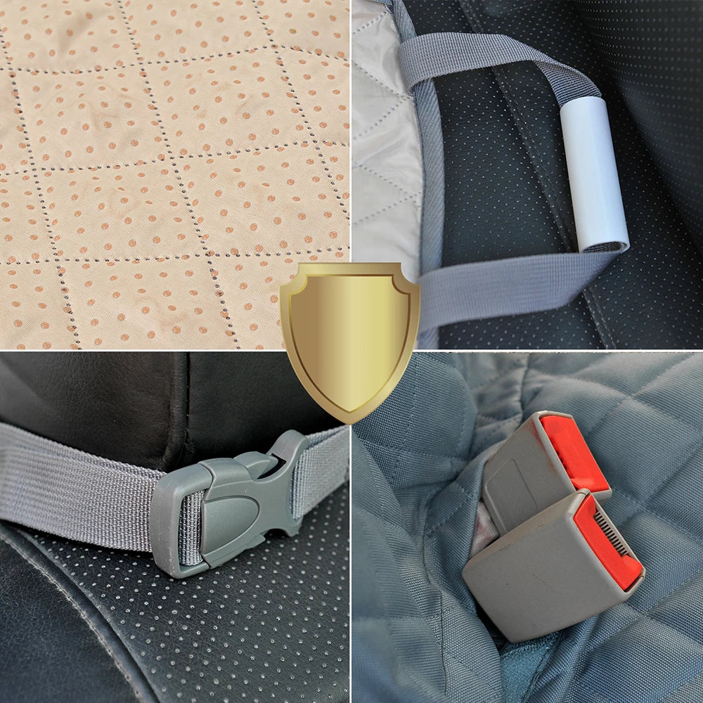 Ultimate PETRAVEL Waterproof Dog Car Seat Cover - Keep Your Dog Safe and Your Car Clean!