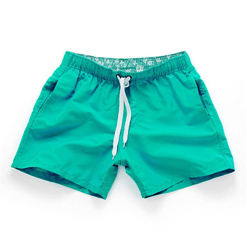 Men's Quick-Dry Swimwear: Beach-Ready Brand Swimsuit Shorts with Convenient Pockets