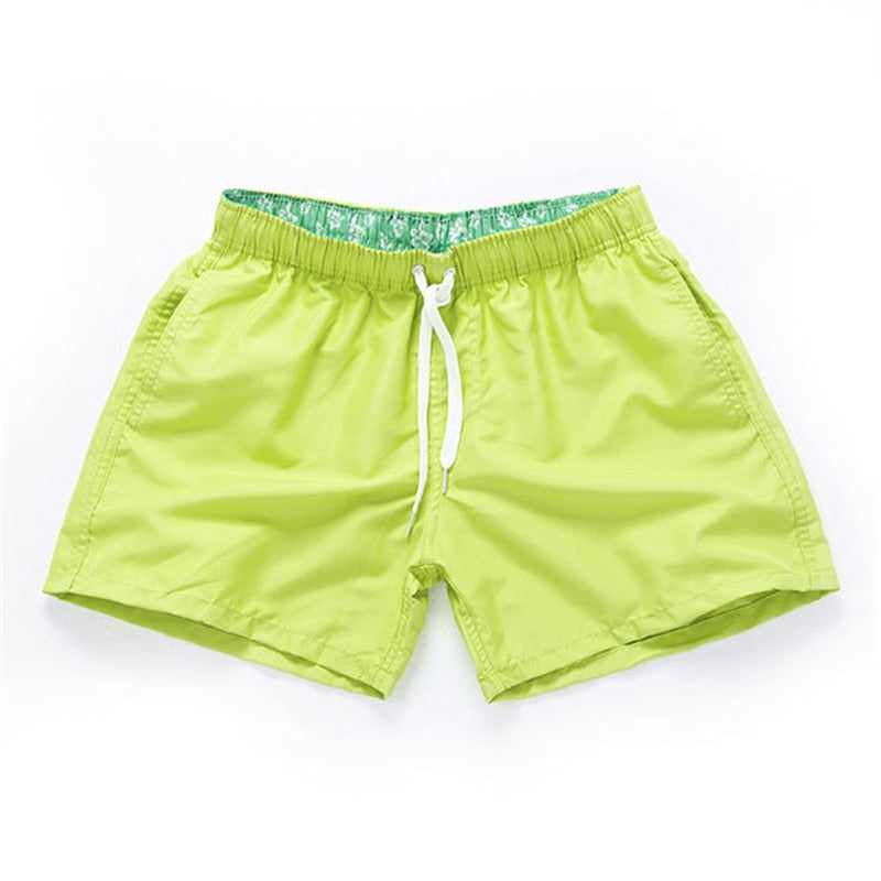 Men's Quick-Dry Swimwear: Beach-Ready Brand Swimsuit Shorts with Convenient Pockets