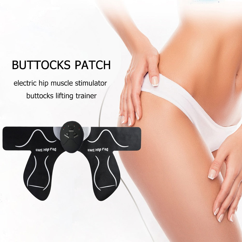 Multi-Functional EMS Hip Trainer: Electric Vibration Muscle Stimulator for Effective Buttocks Toning and Fitness