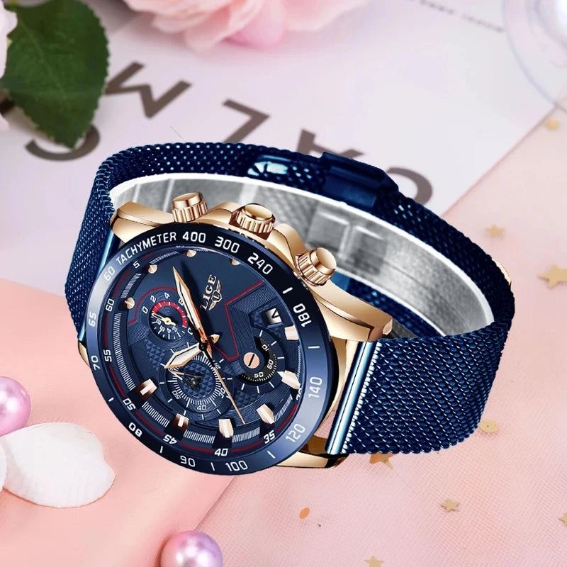 Luxury Women’s Waterproof Quartz Watch – Elegant Casual Dress Wristwatch with Stylish Design