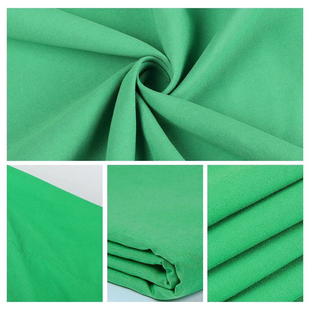 Photography Background Green Screen Smooth Muslin Cotton Cloth For Photo Studio Video