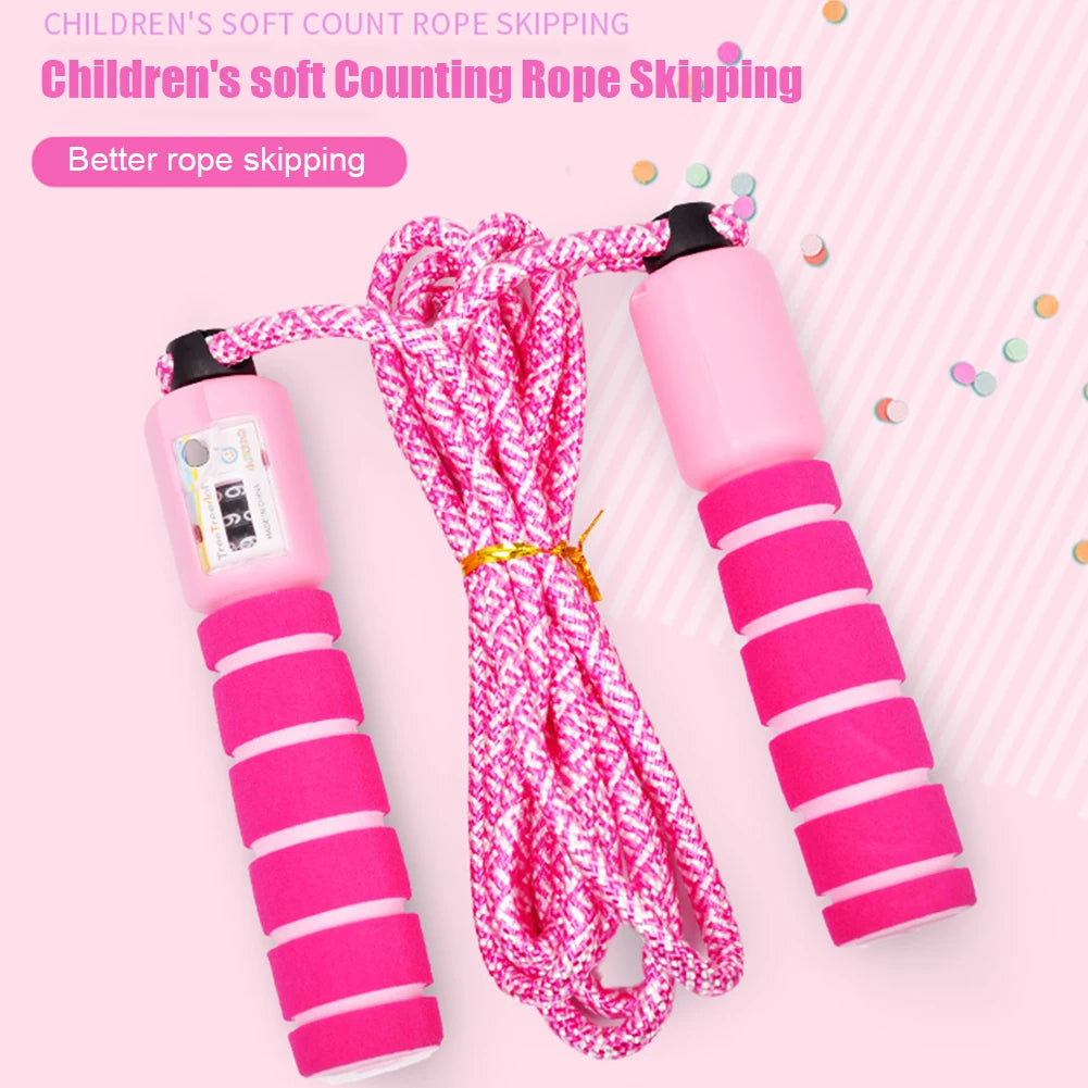 Adjustable 3m Jump Rope with Counter – Suitable for Children and Adults, Perfect for Sports and Fitness