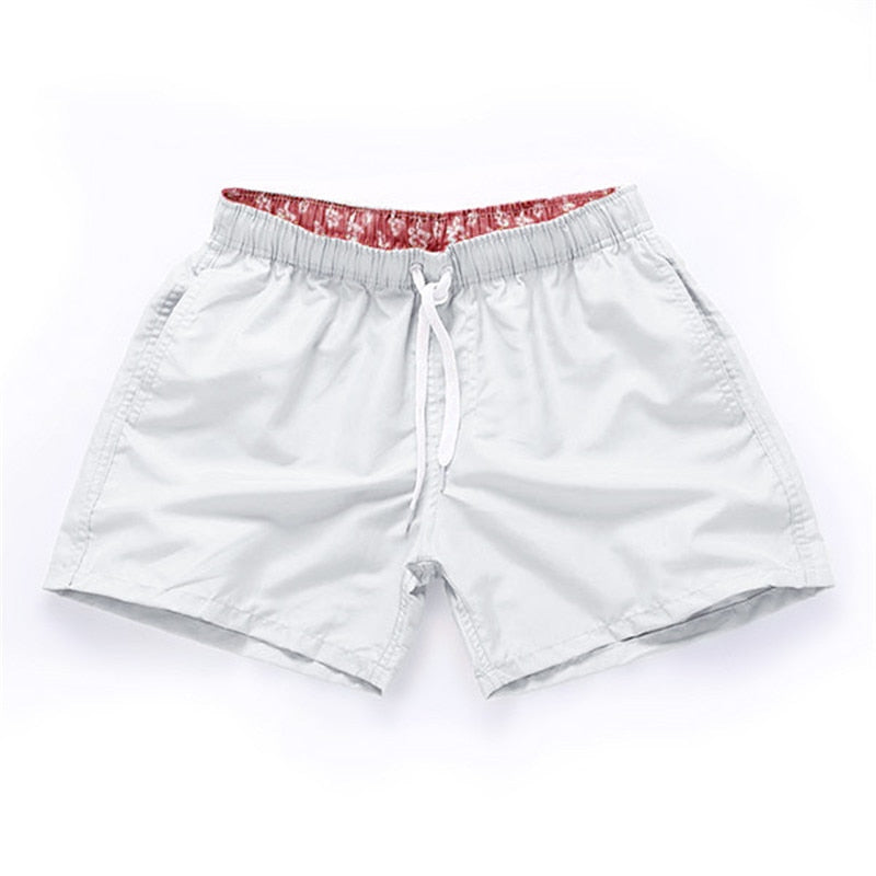 Men's Quick-Dry Swimwear: Beach-Ready Brand Swimsuit Shorts with Convenient Pockets