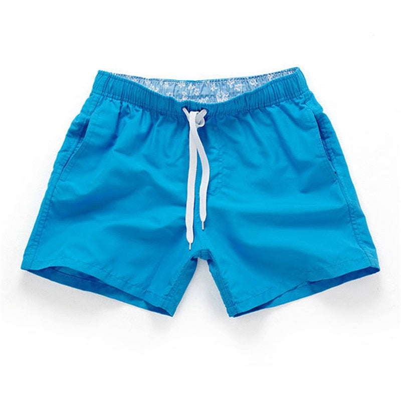 Men's Quick-Dry Swimwear: Beach-Ready Brand Swimsuit Shorts with Convenient Pockets