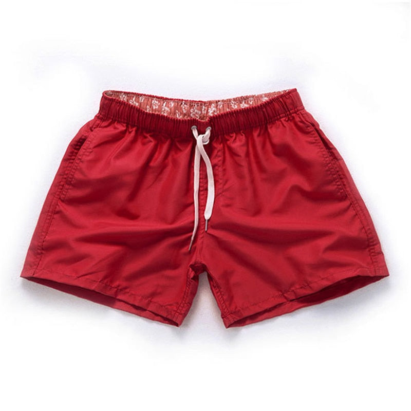 Men's Quick-Dry Swimwear: Beach-Ready Brand Swimsuit Shorts with Convenient Pockets