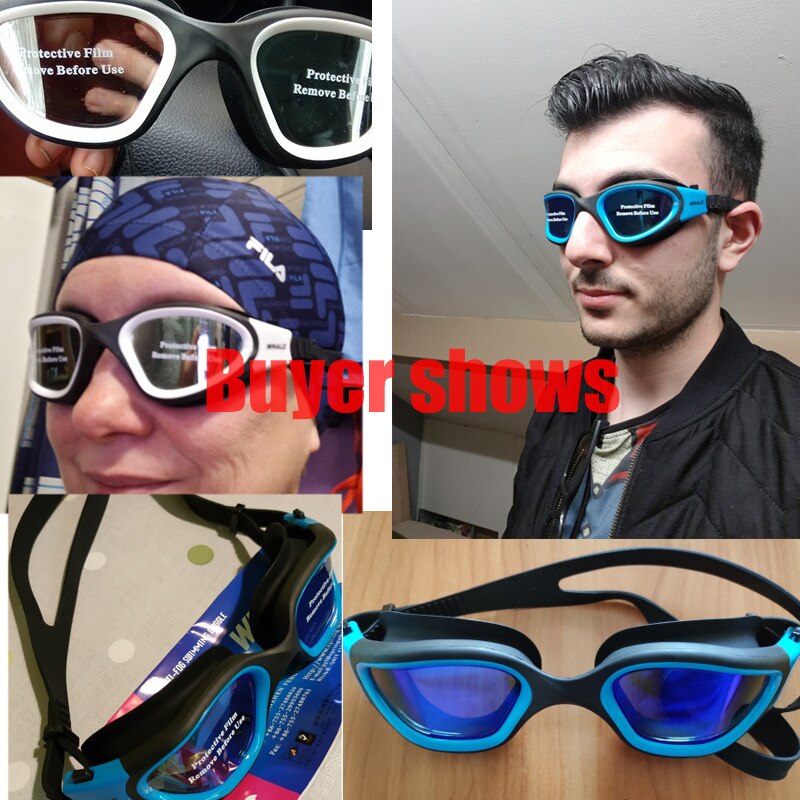 Experience Clear Vision with Professional Adult Swimming Goggles: Anti-Fog, UV Protection, Waterproof, and Adjustable Silicone for Men and Women