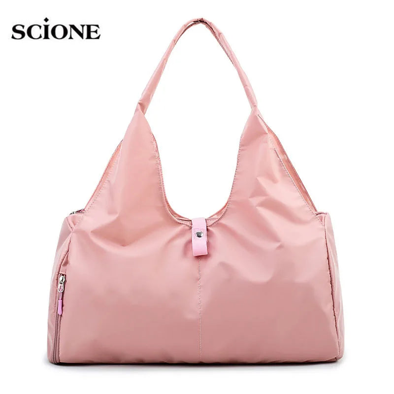 Scione Yoga Mat Bag – Durable Nylon Gym & Fitness Training Bag for Women & Men, Travel Sports Tote