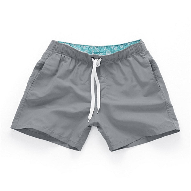 Men's Quick-Dry Swimwear: Beach-Ready Brand Swimsuit Shorts with Convenient Pockets