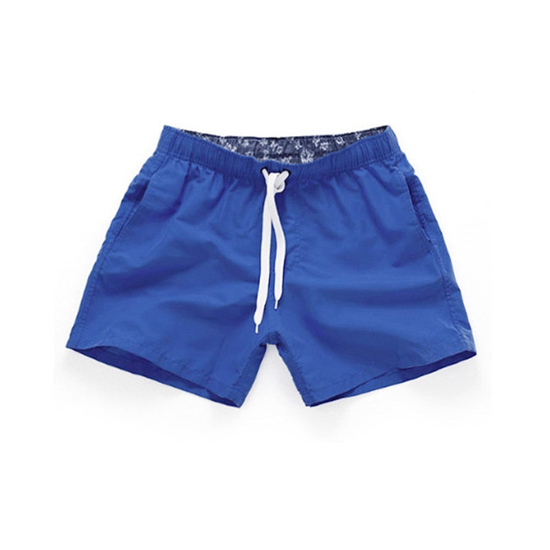 Men's Quick-Dry Swimwear: Beach-Ready Brand Swimsuit Shorts with Convenient Pockets