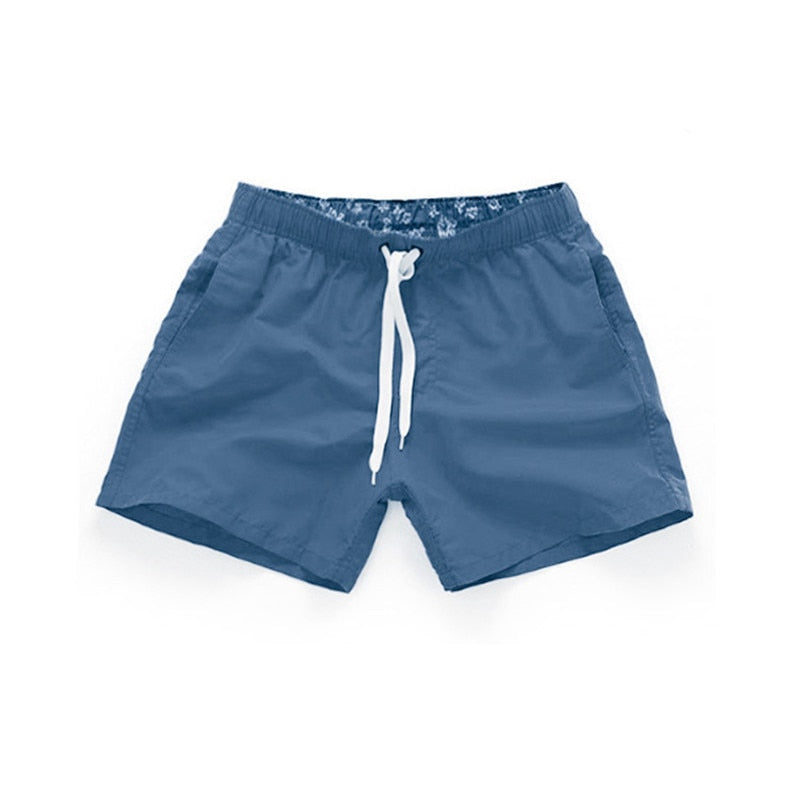 Men's Quick-Dry Swimwear: Beach-Ready Brand Swimsuit Shorts with Convenient Pockets