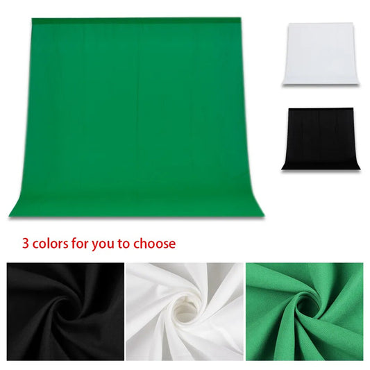 Photography Background Green Screen Smooth Muslin Cotton Cloth For Photo Studio Video