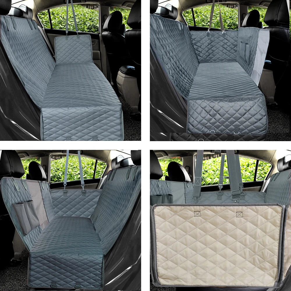 Ultimate PETRAVEL Waterproof Dog Car Seat Cover - Keep Your Dog Safe and Your Car Clean!