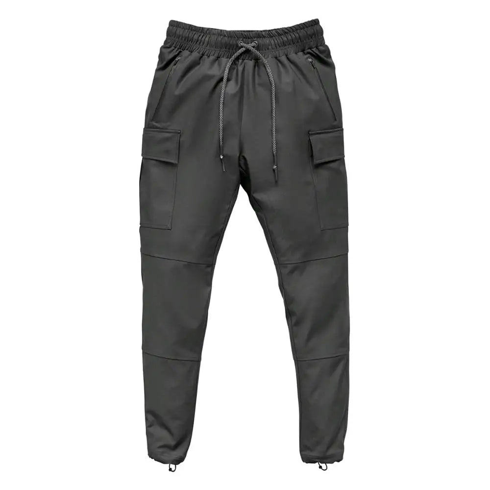 Stay Dry and Comfortable: Men's Quick-Dry Running Pants for Fitness & Beach