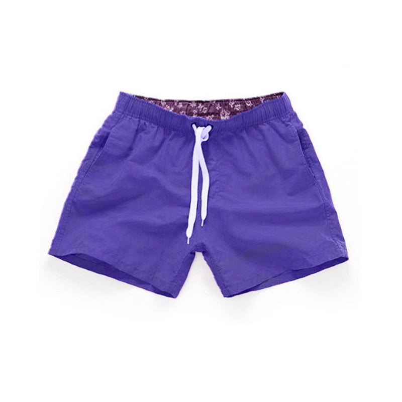 Men's Quick-Dry Swimwear: Beach-Ready Brand Swimsuit Shorts with Convenient Pockets