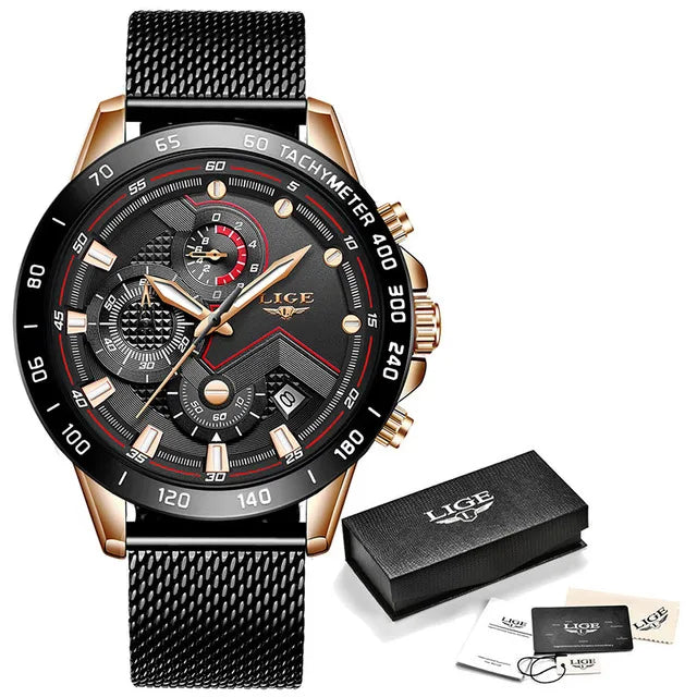 Luxury Women’s Waterproof Quartz Watch – Elegant Casual Dress Wristwatch with Stylish Design