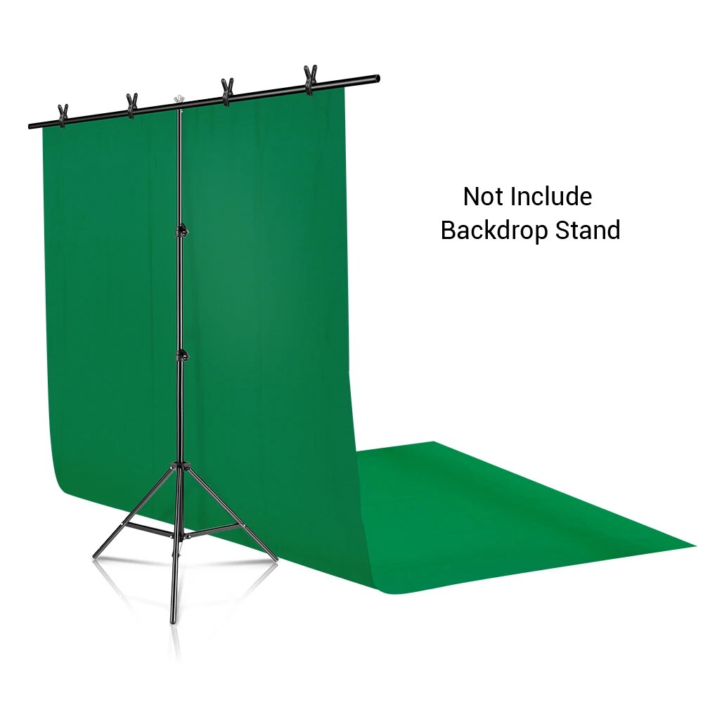 Photography Background Green Screen Smooth Muslin Cotton Cloth For Photo Studio Video