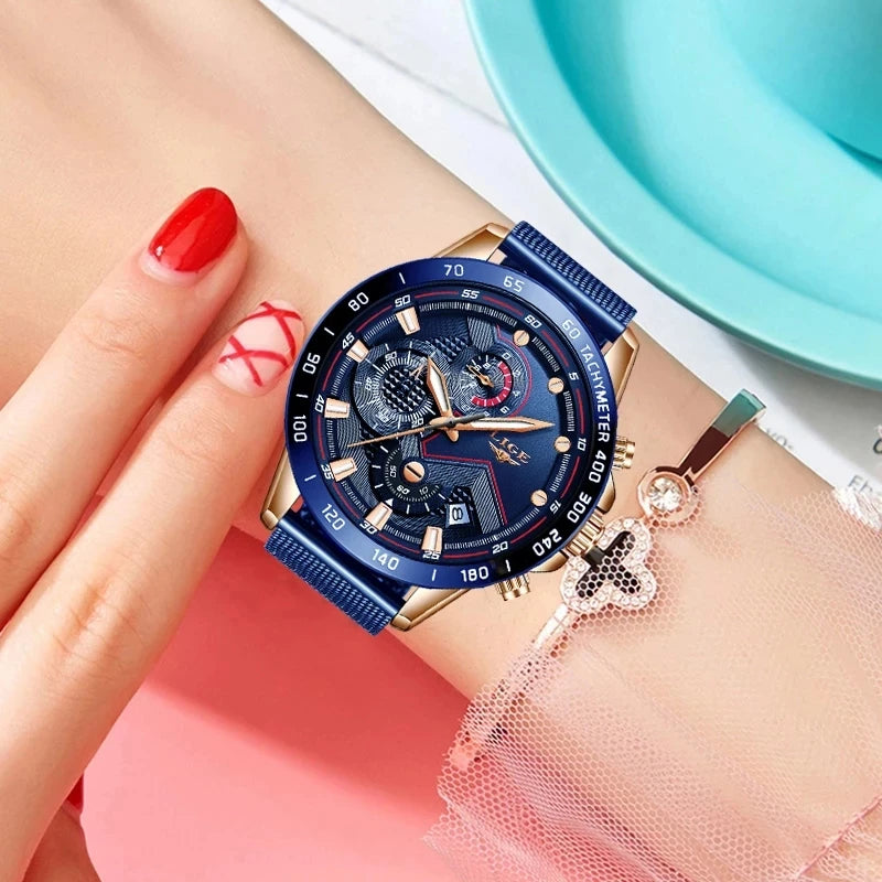 Luxury Women’s Waterproof Quartz Watch – Elegant Casual Dress Wristwatch with Stylish Design