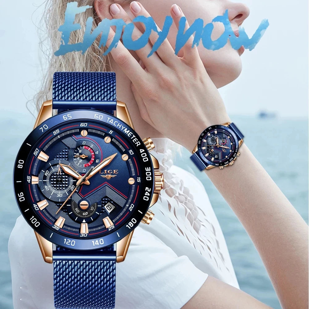 Luxury Women’s Waterproof Quartz Watch – Elegant Casual Dress Wristwatch with Stylish Design