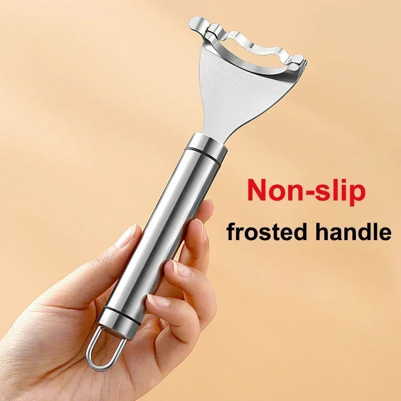 Stainless Steel Manual Corn Peeler: Household Kitchen Tool for Threshing, Shaving, and Stripping Corn Cob