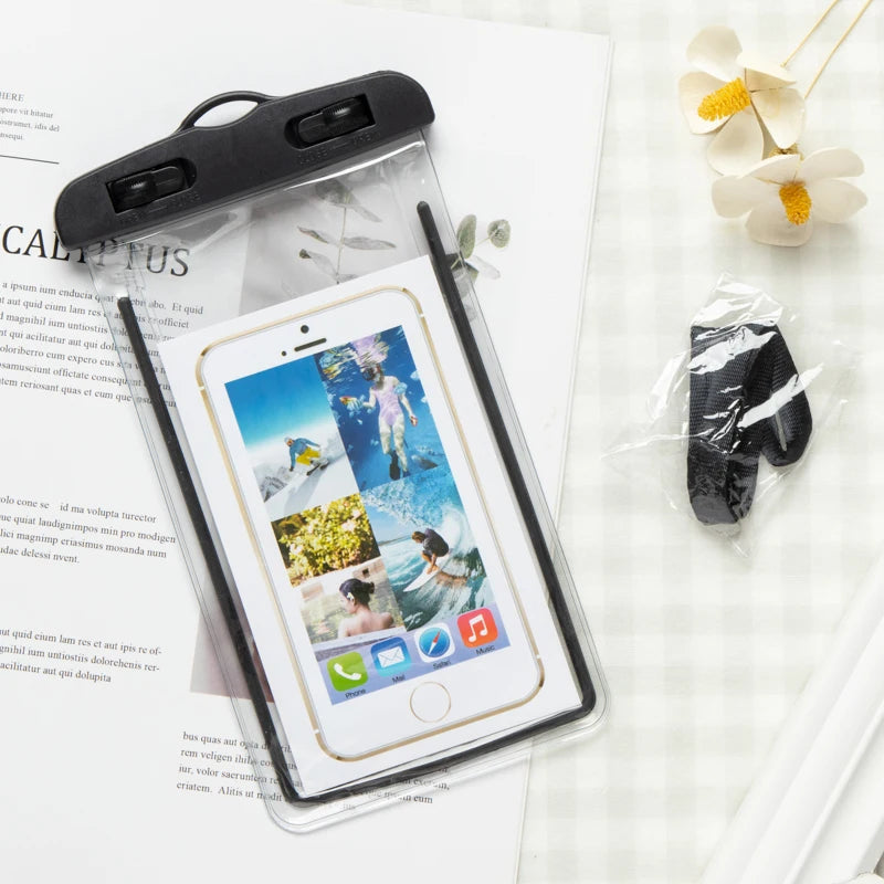 Floating Waterproof Phone Case – Airbag Swim Bag Cover for iPhone, Samsung, Xiaomi & More