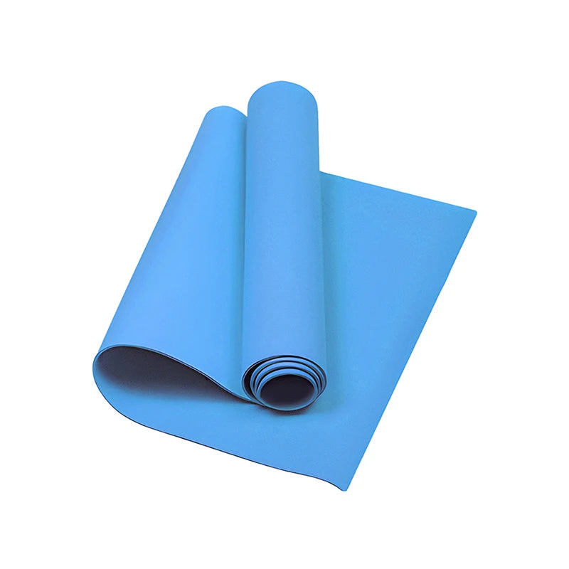 4MM Thick Anti-Slip EVA Yoga Mat – Lightweight Fitness Mat for Yoga, Pilates, Exercise & Gym Workouts