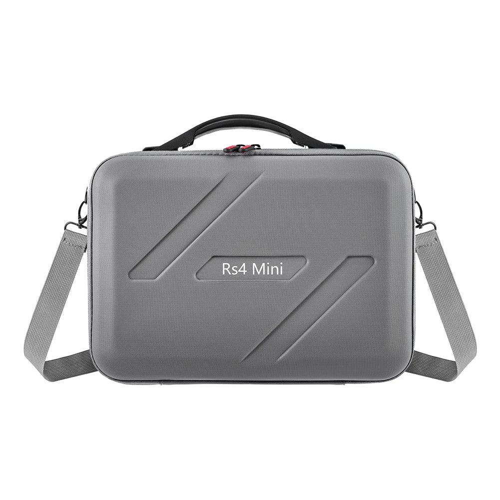 Waterproof Protective Case for DJI RS4 Mini – PU Leather Anti-Scratch Travel Storage Box