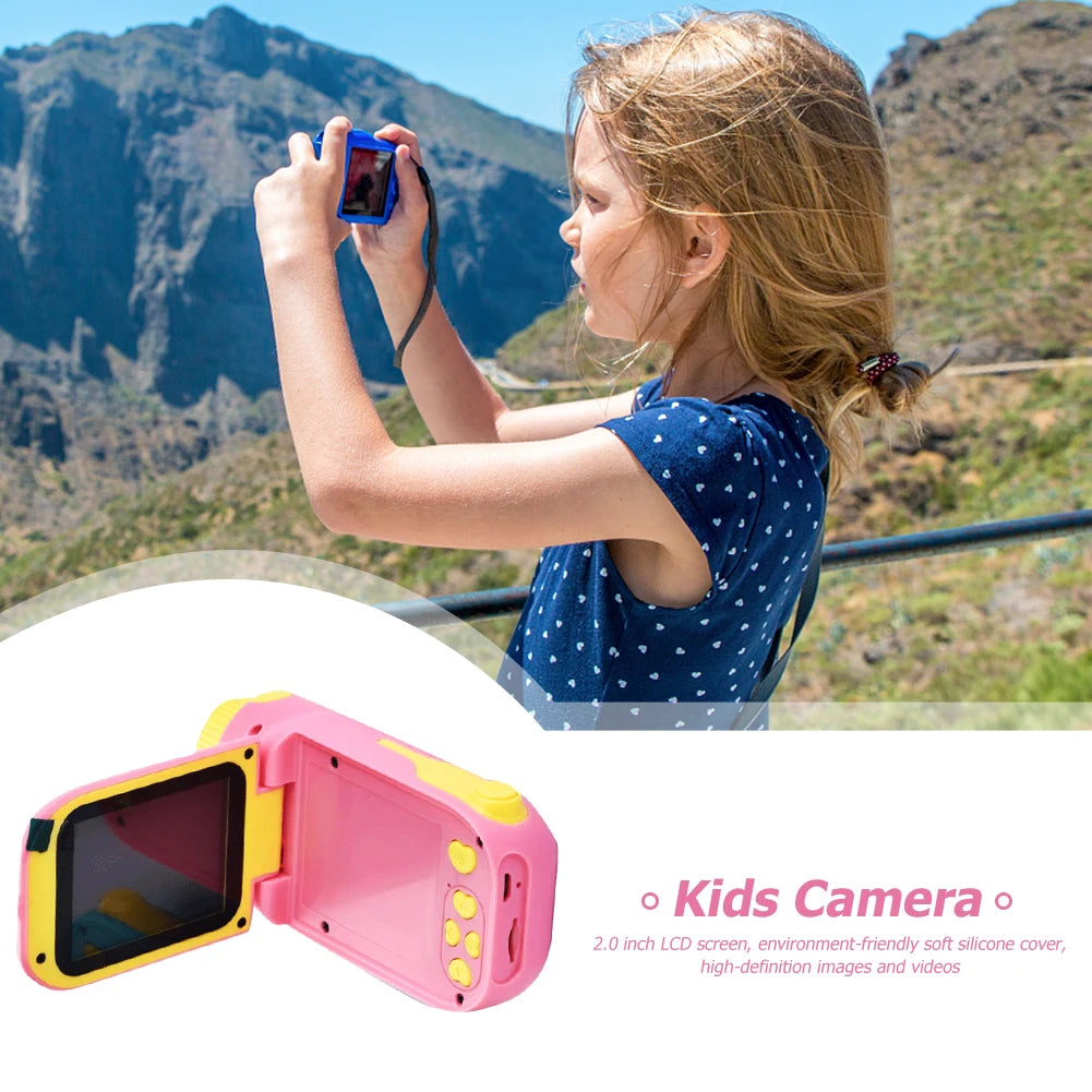 Children's Selfie and Video Camera - Educational Digital Camera for Kids - Perfect Birthday Gift