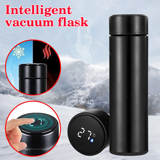 500ml Stainless Steel Vacuum Cup Mug Keep Your Drinks Hot/Cold Design for Student Children Girls Be common Smart vacuum cup