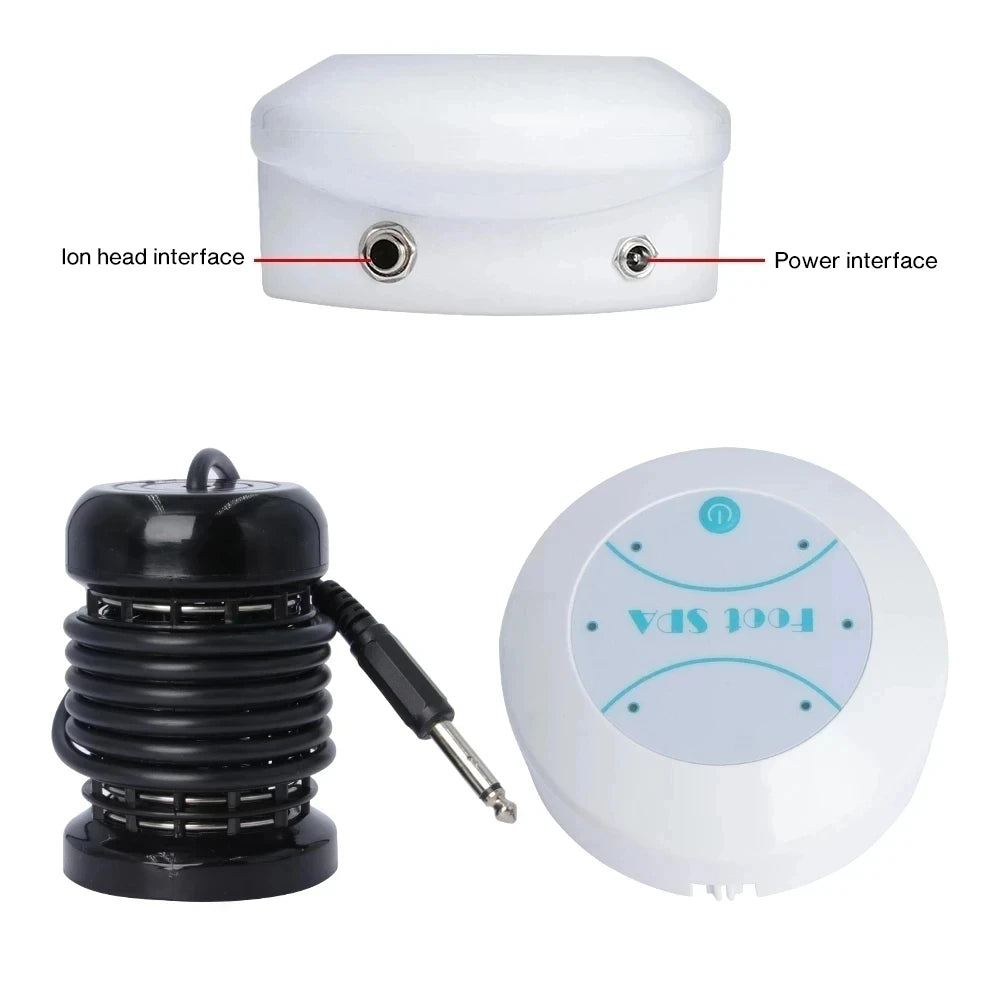 Ionic Detox Foot Spa Bath Machine – Relieves Fatigue, Promotes Circulation, and Boosts Vitality with Soothing Foot Massage