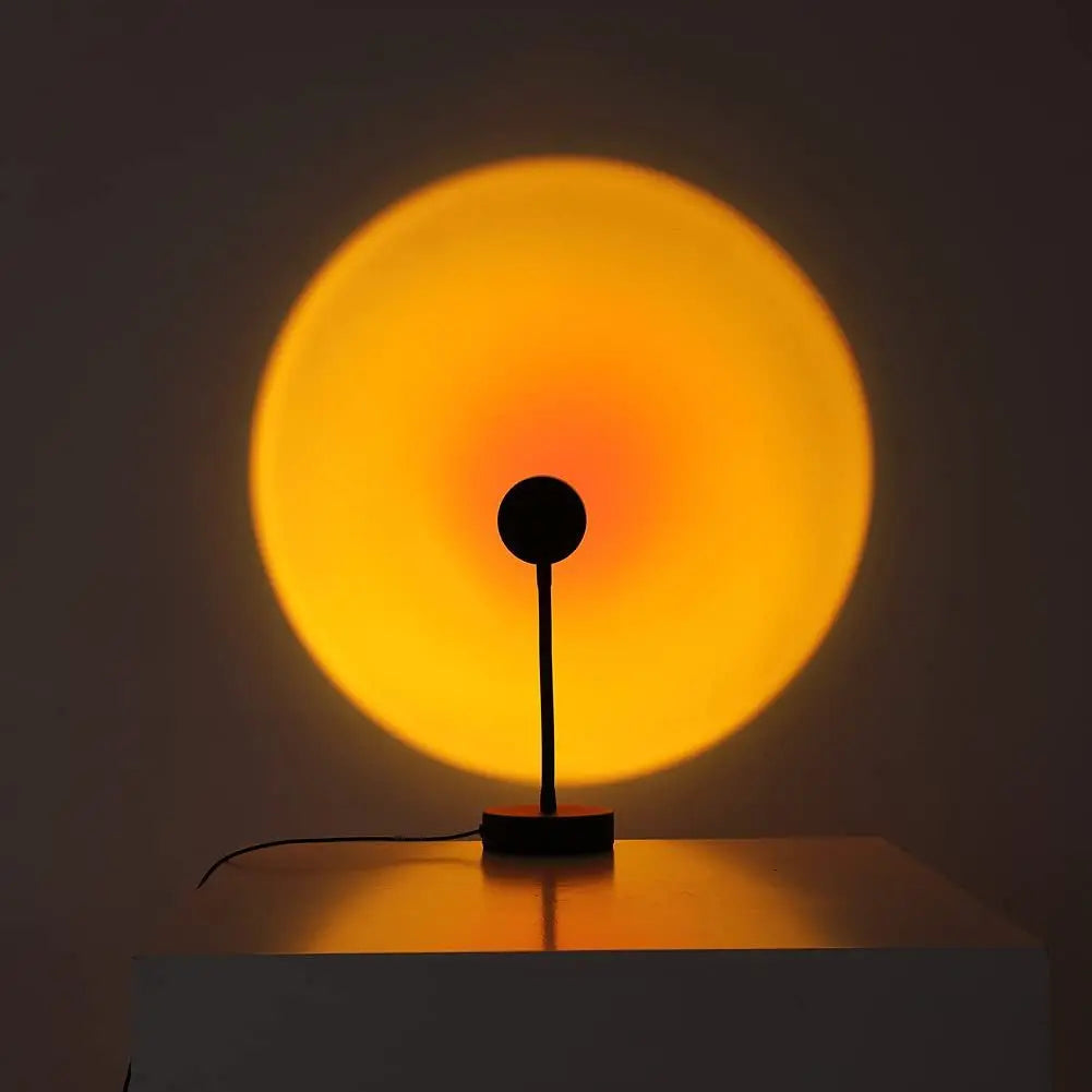 Create Stunning Ambiance: USB LED Sunset Lamp for Bedrooms and Living Rooms