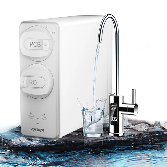 600 GPD 7-Stage Tankless Reverse Osmosis System – Under Sink RO Water Filter for Home Drinking Water