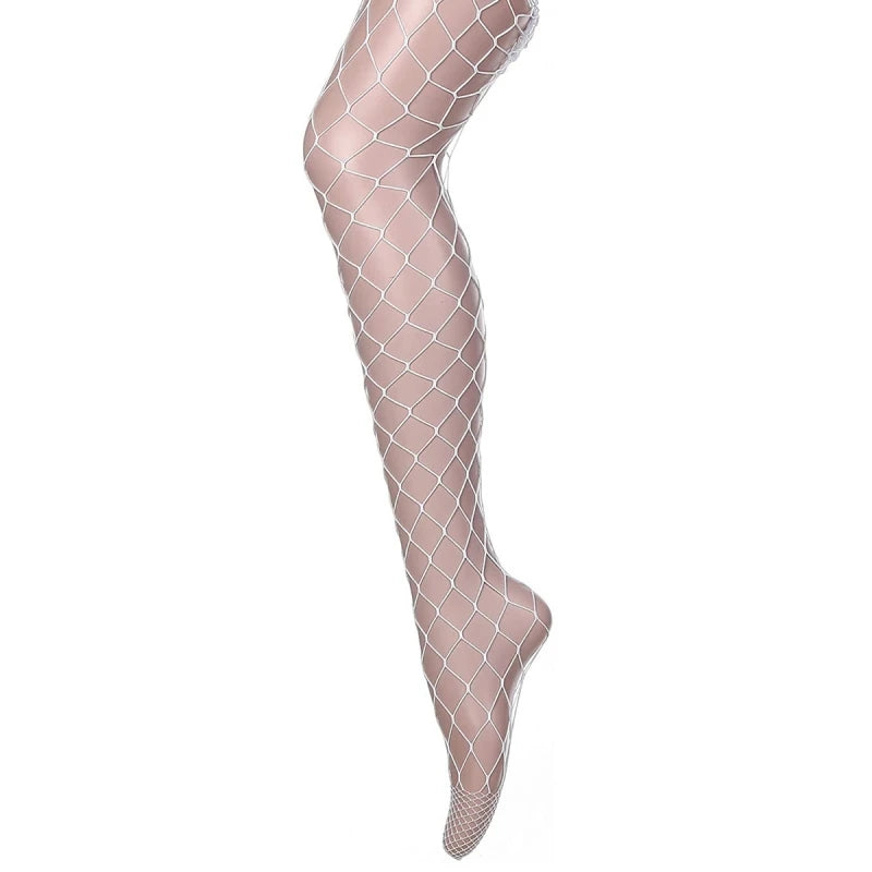 High Elasticity Luminous Pantyhose - Sexy Hollow Out Fishnet Stockings with Glow-in-the-Dark Effect for Parties & Clubs!