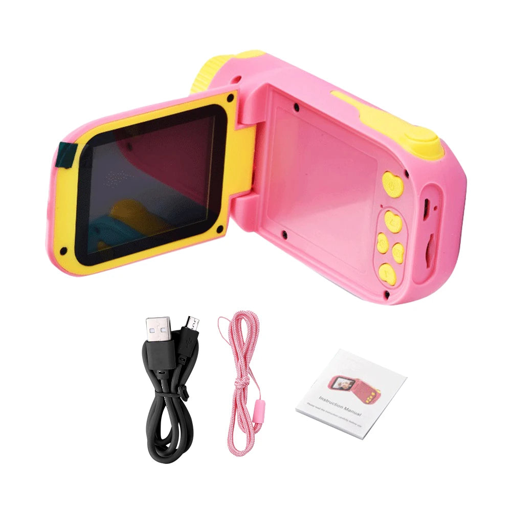 Children's Selfie and Video Camera - Educational Digital Camera for Kids - Perfect Birthday Gift