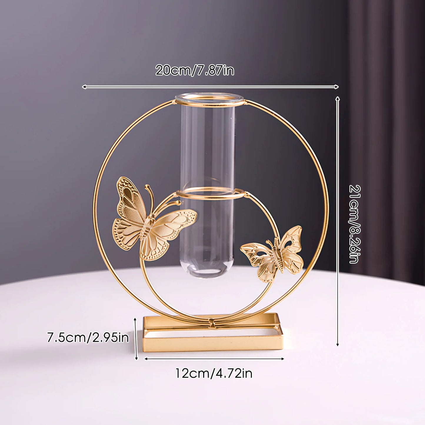 Nordic Hydroponic Vase – Minimalist Table Decor for Weddings, Centerpieces & Modern Home Styling