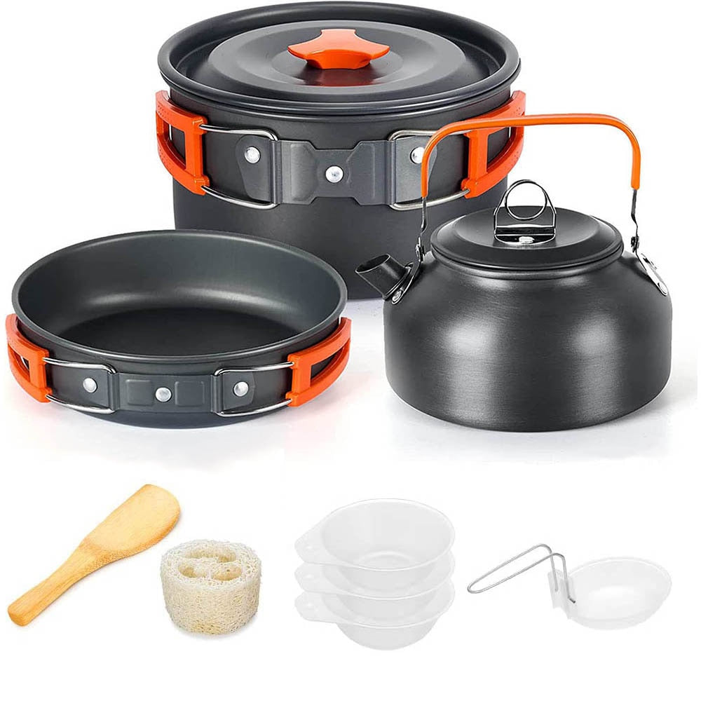 Lightweight Aluminum Camping Cooking Kit: Essential Outdoor Equipment