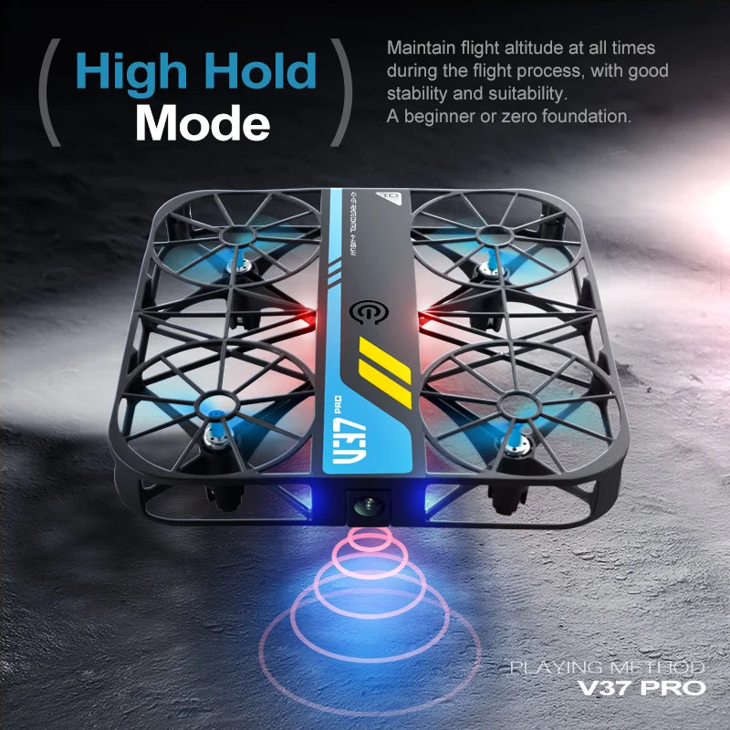 New V37 Mini Drone with 8K Professional and 4K HD Camera, Real-Time Transmission Quadcopter – The Ultimate Remote Control Toy & Gift by 4DRC!