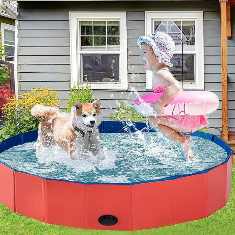 Pets & Children's Swimming Pool: Bobosha Family Pet Bathtub – Perfect for Dogs, Cats, and Small Fish!